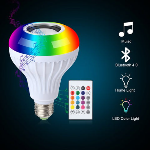 RGB LED Music Bulb