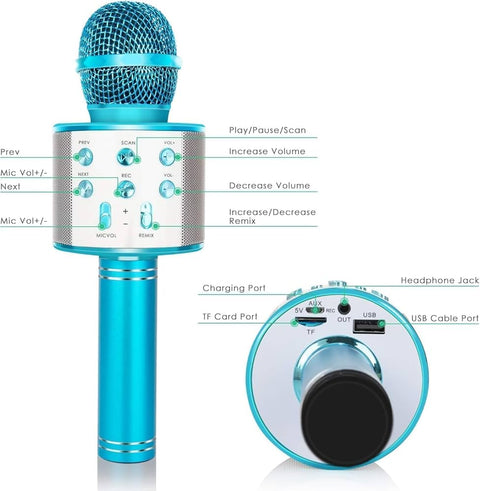 Handheld Wireless Bluetooth Mic