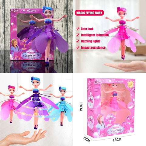 Hand Sensor Flying Fairy Doll Toy