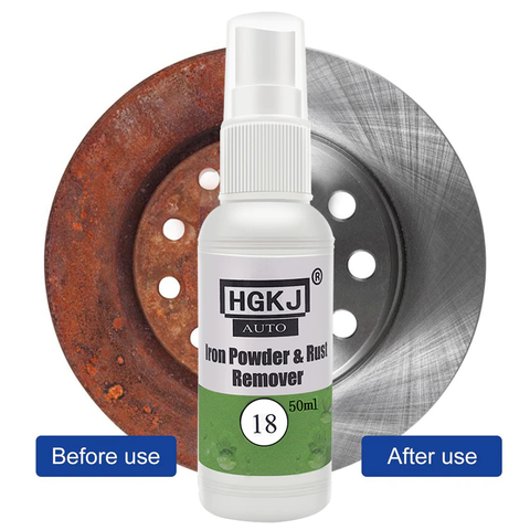 HGKJ 18, 50ml Zang Remover Spray for bike,car and all spare parts