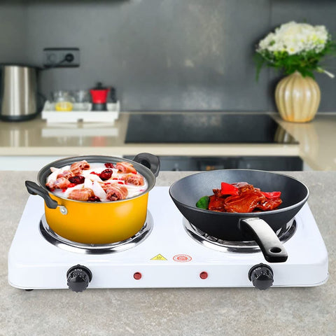 Double Electric Stove 2000W High Quality