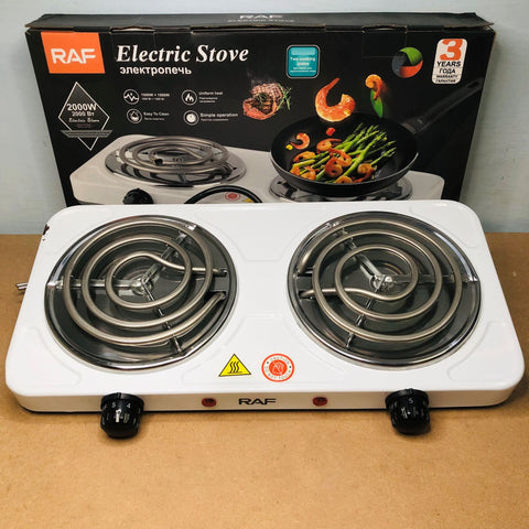 Double Electric Stove 2000W High Quality