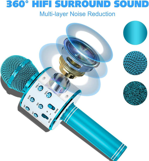 Handheld Wireless Bluetooth Mic